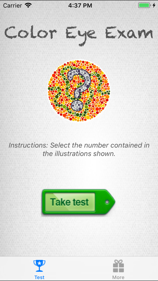 Colorblind Eye Exam Test - 1.6 - (iOS)