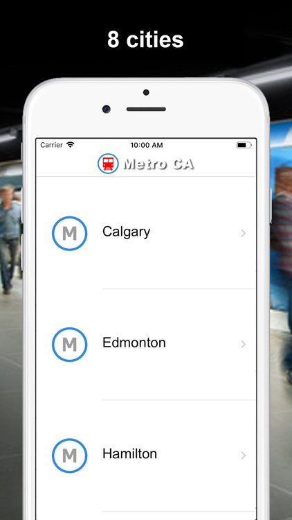 Metro CA - Montreal, Vancouver