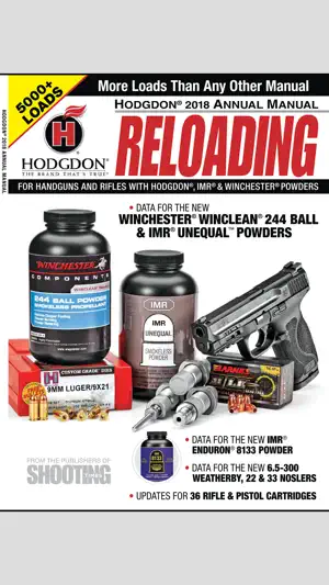 Hodgdon Reloading Manual screenshot 1