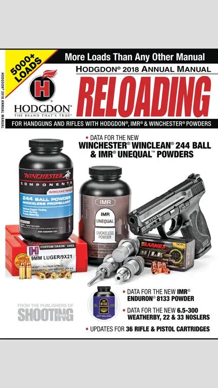 Hodgdon Reloading Manual screenshot 1 of 5