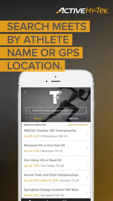 Track & Field Meet Mobile