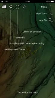 planlauf/terrain iphone screenshot 2