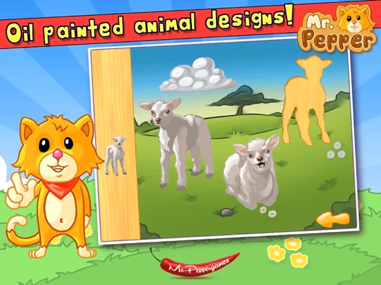 Baby Animals Puzzle - For Kids iPad app afbeelding 5