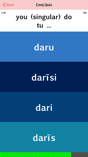 Latvian Verb Blitz(圖5)-速報App