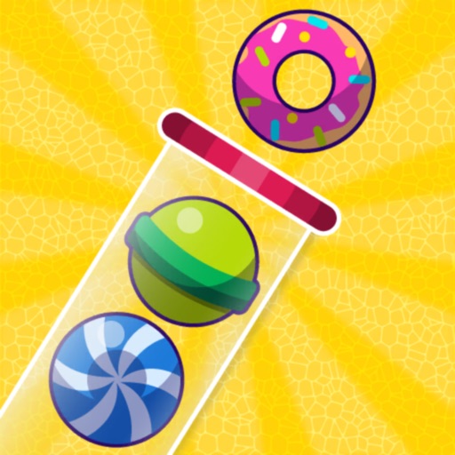 Bubble Sort Color Puzzle Game Icon