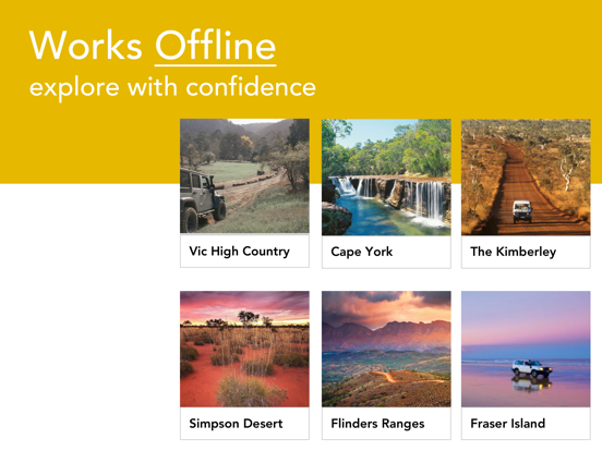 Billy Goat Offroad iPad screenshot 4 - Navigation app