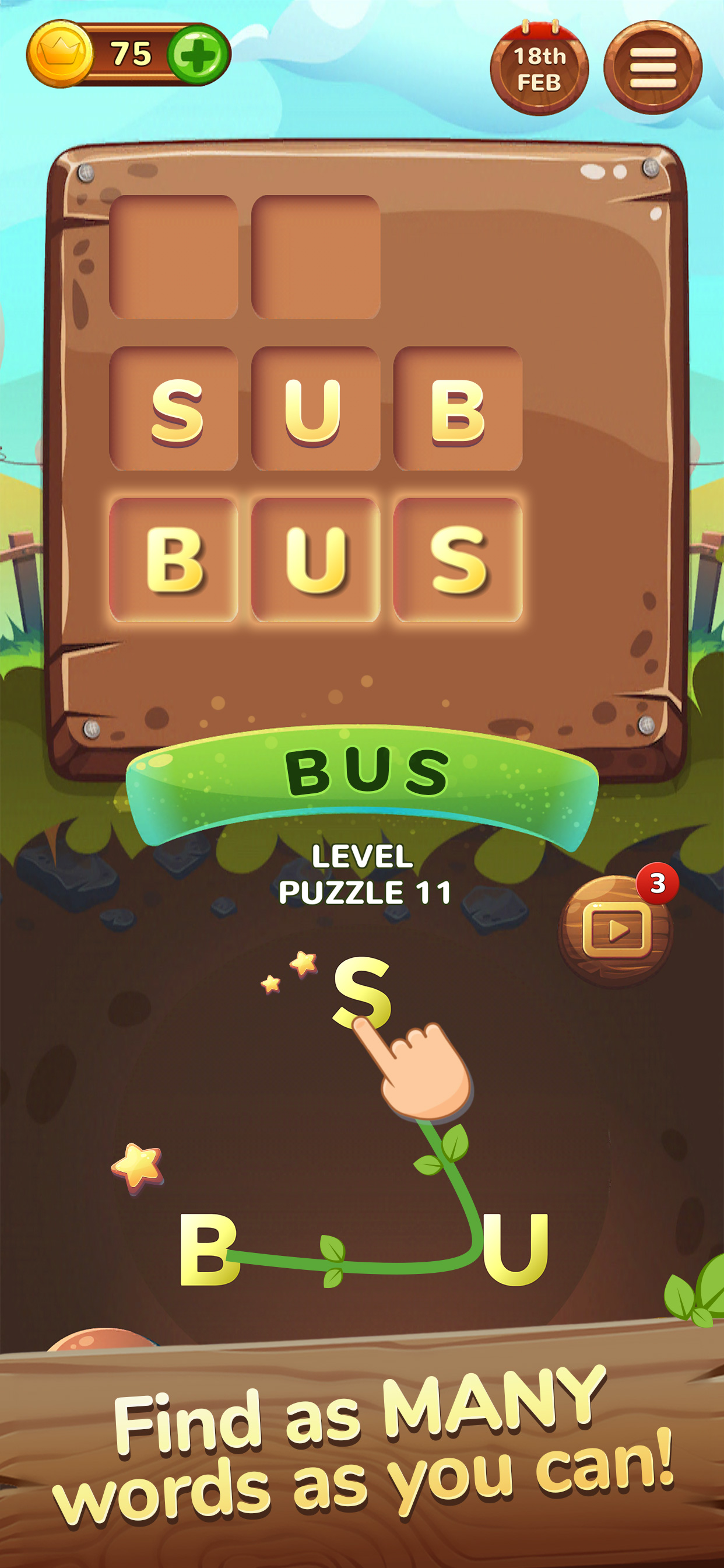 Word Farm - Anagram Word Game