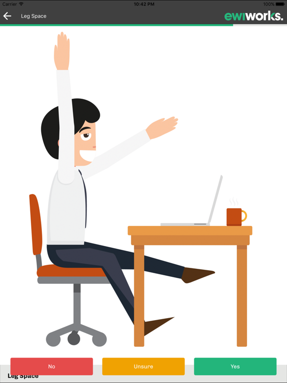 Office Ergonomics iPad screenshot 3 - Business app