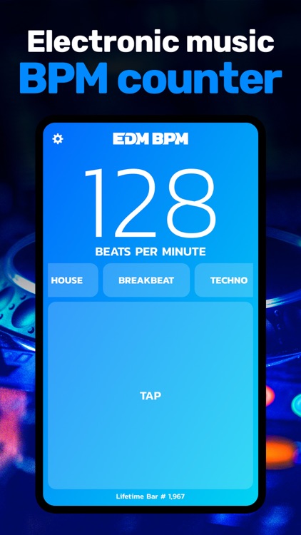 bpm counter ϟ edm bpm screenshot-0