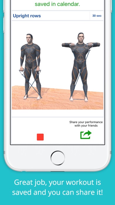 Resistance Band Workout Strong Screenshot