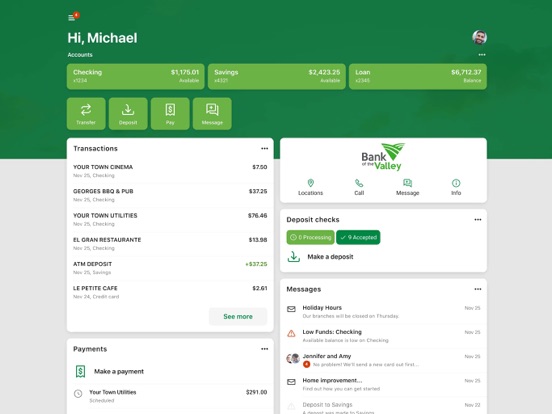 BotV Mobile iPad screenshot 1 - Finance app