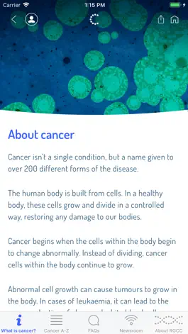 Game screenshot Cancer A–Z apk