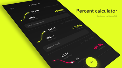 Screenshot #1 pour Percent calc - Happycuit