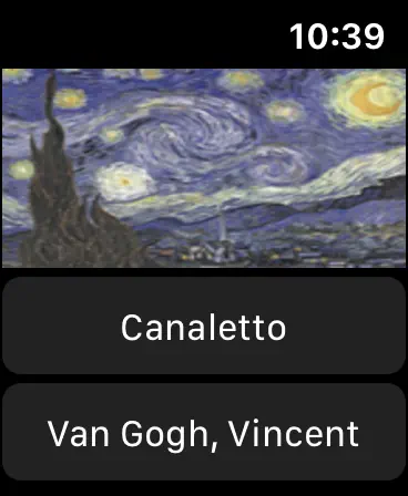 Screenshot #3 pour FamousArtQuiz