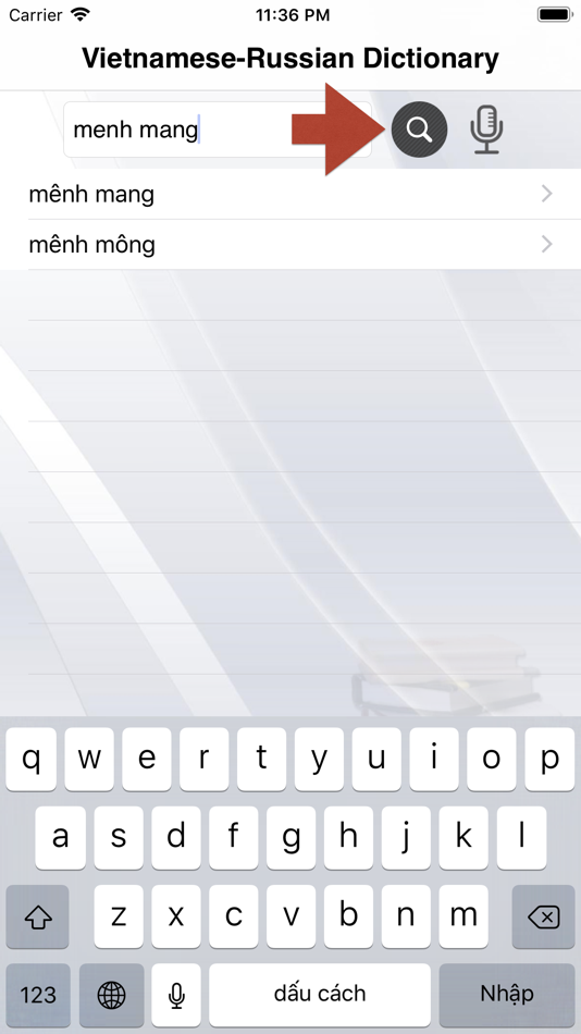 #3. Vietnamese-Russian Dictionary (iOS) 게시자: Ngo Bien