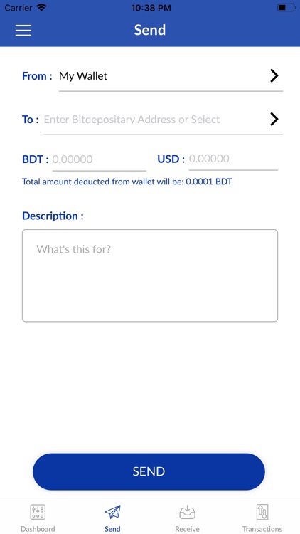 Bitdepositary screenshot-4