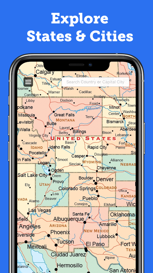 #3. World Map + (iOS) De: Appventions