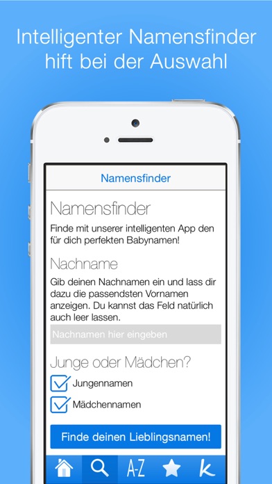 Screenshot #1 pour Babynamen | Vornamen für Babys