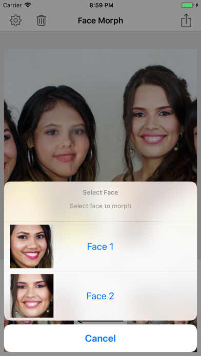 Face Morph - 2つの顔をモーフィングのおすすめ画像7