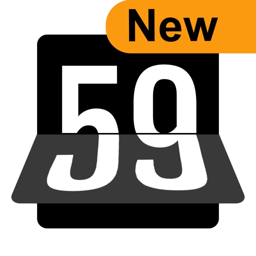 Aesthetic Flip Clock - AppWisp.com