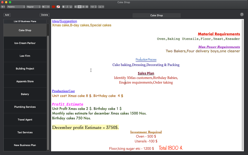 Single Page Business Plans thumbnail 2