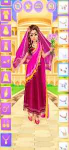 Indian Princess Dress Up Games screenshot #3 for iPhone