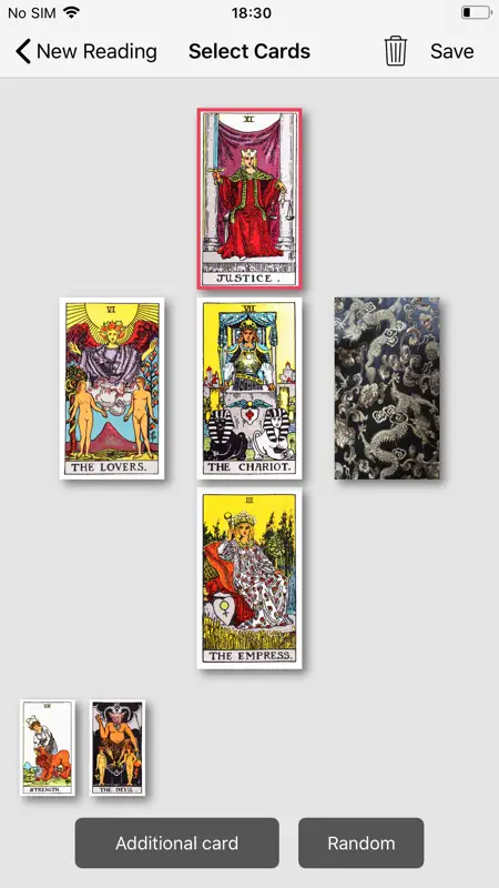 Tarot Journal screenshot 7 of 10