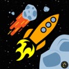 Meteoroids space shooter games icon