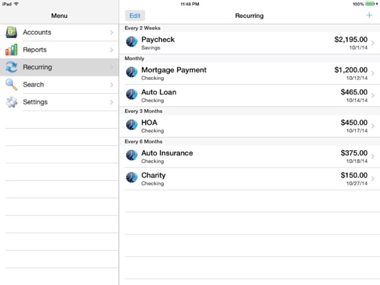 Screenshot #5 for Accounts 2 Lite - Checkbook