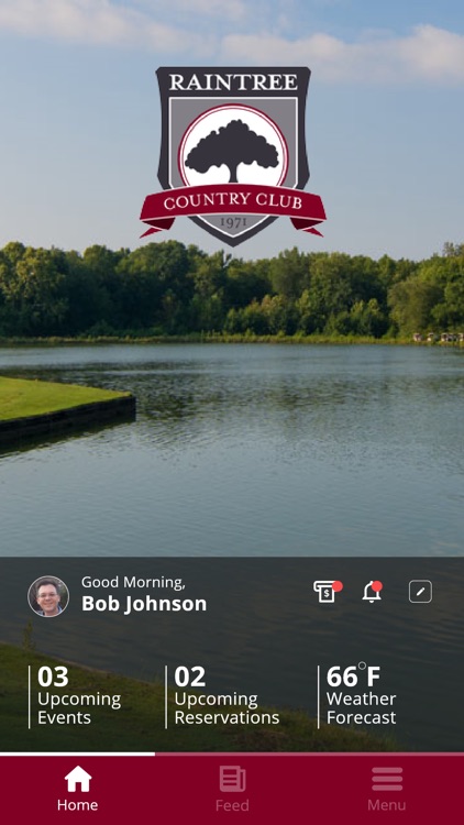 Raintree Country Club.