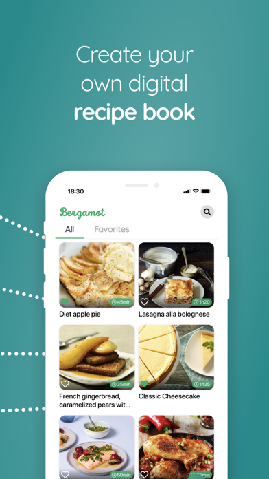 Bergamot - Your recipe manager Screenshot