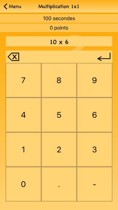 Screenshot #1 pour Multiplication 1x1