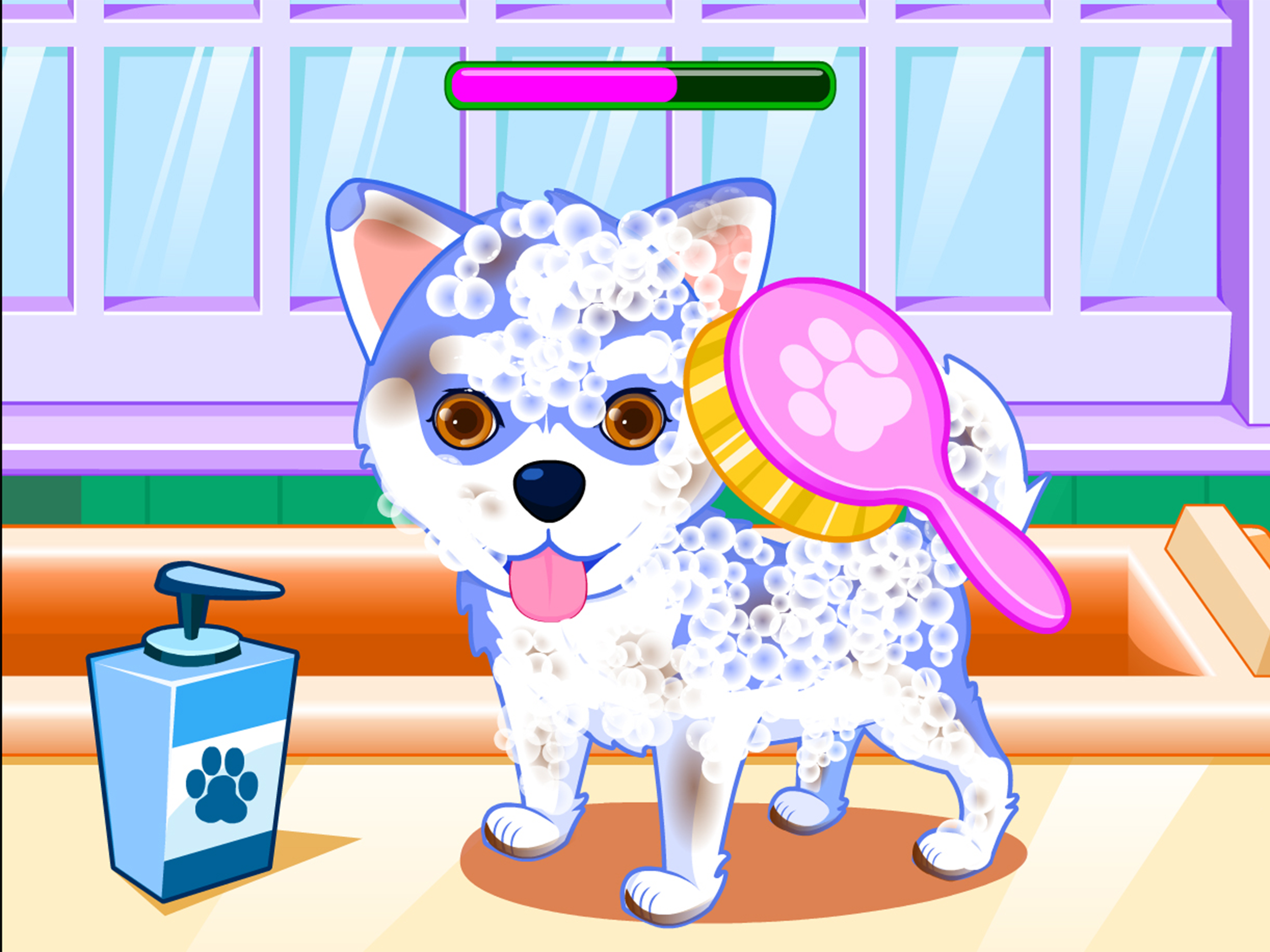 Puppy games & kitty game salon