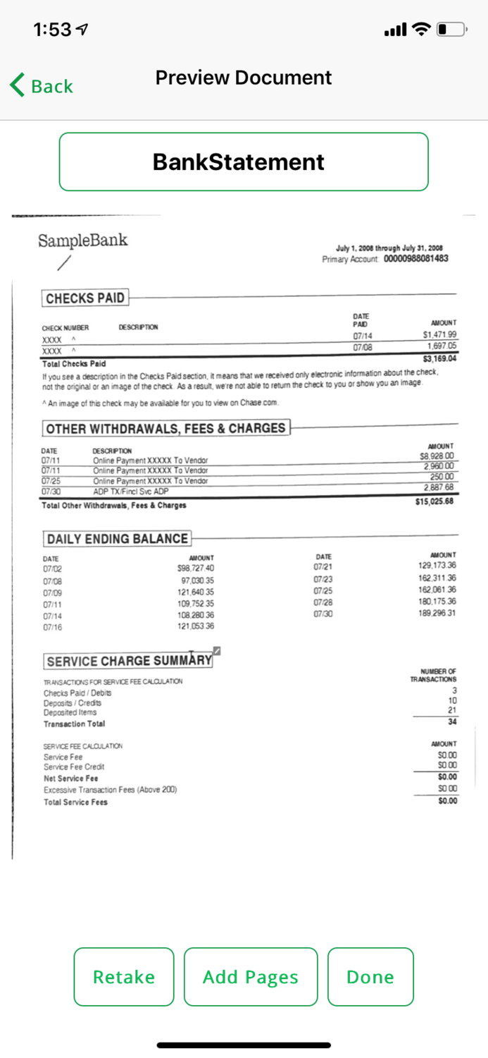 RouteOne Document Capture
