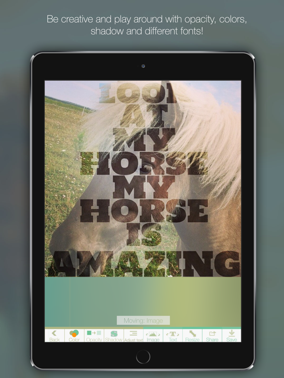 Screenshot #4 pour Pexture - Text in photo