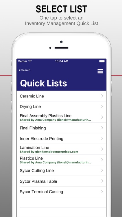 RSHughes Inventory Management