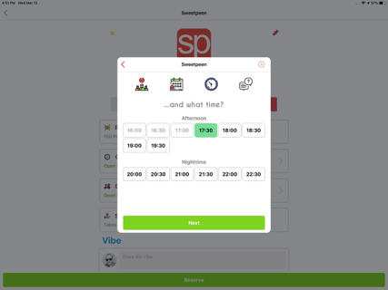 Sweetpeen Reservations Cyprus screenshot 7