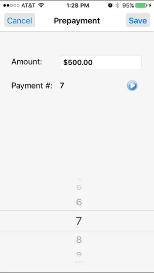 Capture d'écran de Loan Calculator Pro sur iPhone 4