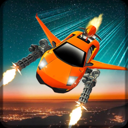 Car Shooting Flying Battle Pro icon