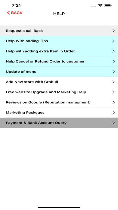 GB RESTAURANT Screenshot