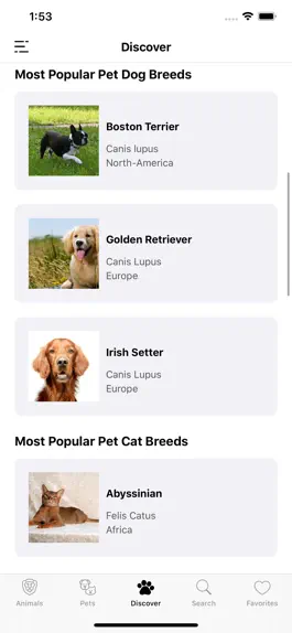 Game screenshot Animal Facts (Animal World) apk