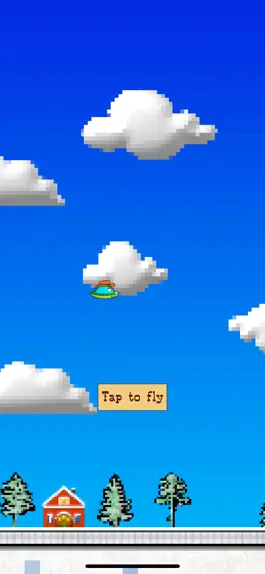 Game screenshot Alien Cowboy: Flappy Christmas apk