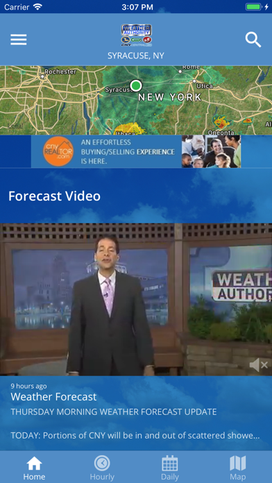 CNY Central Weather Screenshot