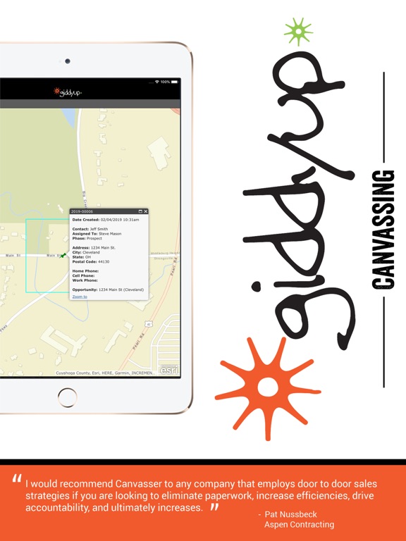 Canvasser Pro iPad screenshot