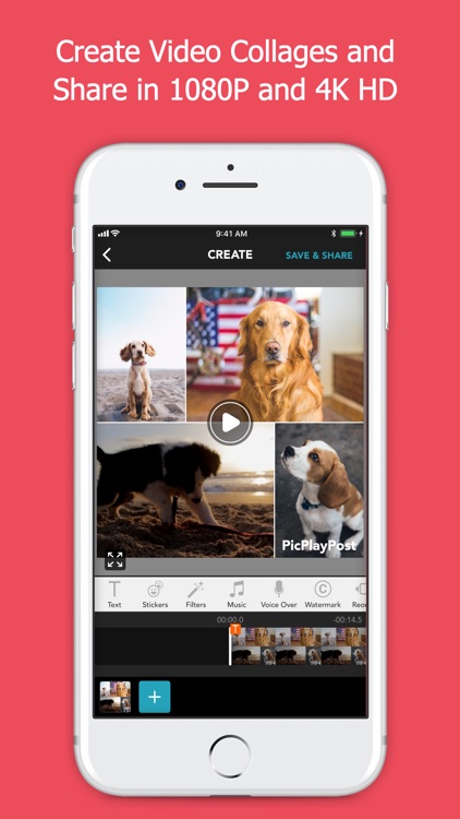 PicPlayPost Movie Video Editor screenshot-4