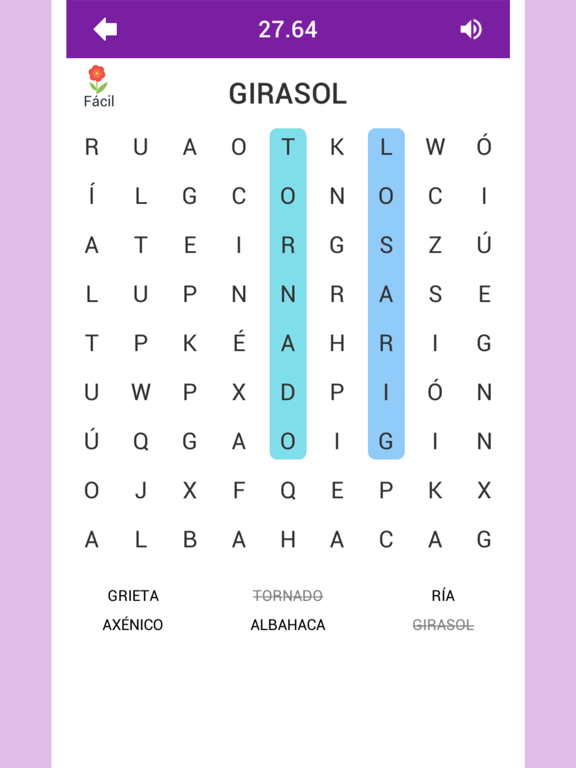 Screenshot #5 pour Soupe de Lettres Thématique