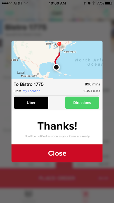 Bistro 1775 Screenshot