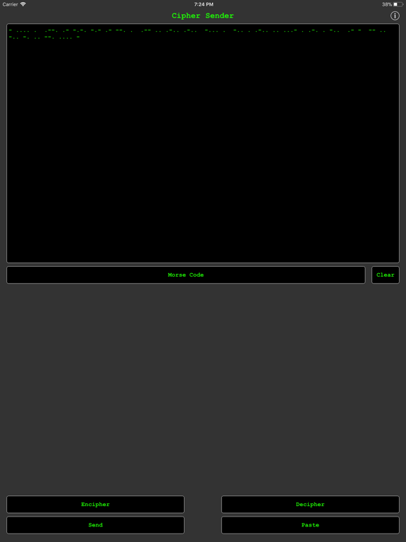 Screenshot #5 pour Cipher Sender