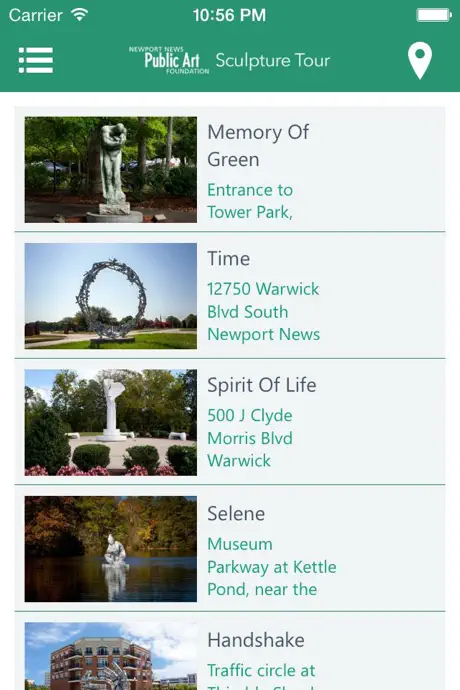 NNPAF Audio Tour App
