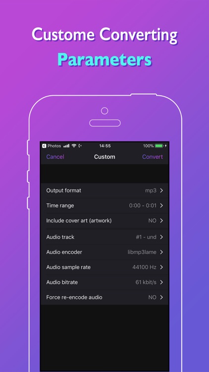 Audic - Audio MP3 Converter screenshot-3